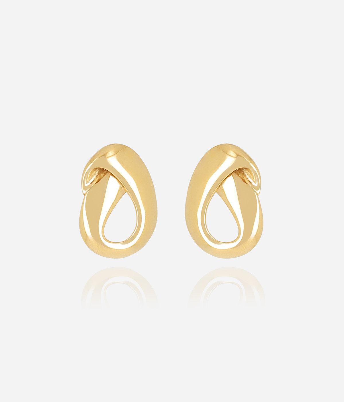 Boucles d'oreilles Magda (Acier doré)