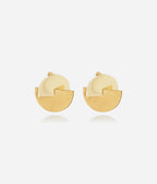 Boucles d'oreilles Yona (Acier doré)