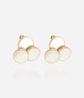 Boucles d'oreilles Anouk (Acier doré)