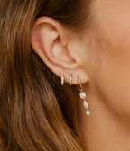 Boucles d'oreilles Ugento (Acier doré)