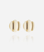Boucles d'oreilles Cabras (Acier doré)