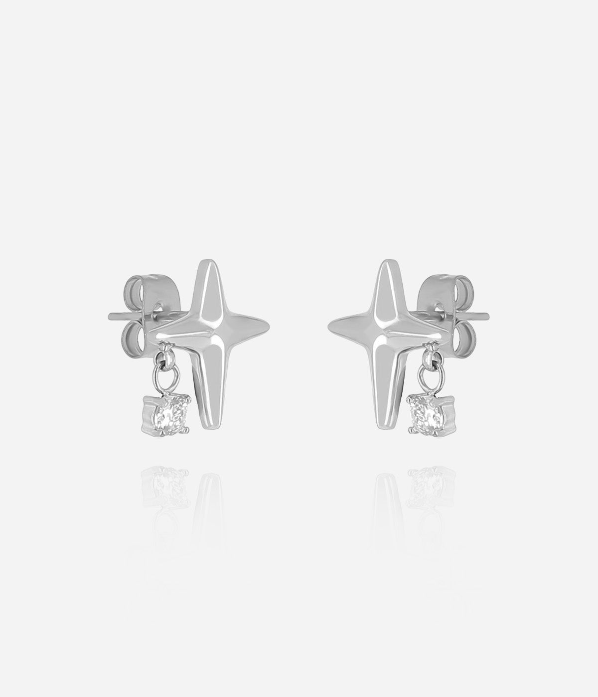 Boucles d'oreilles Tandalo (Acier)