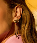 Boucles d'oreilles Tandalo (Acier)