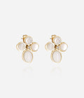 Boucles d'oreilles Bonaita (Acier doré)