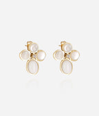 Boucles d'oreilles Bonaita (Acier doré)