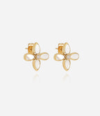 Boucles d'oreilles Molini (Acier doré)