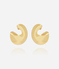 Boucles d'oreilles Angkor (Acier doré)