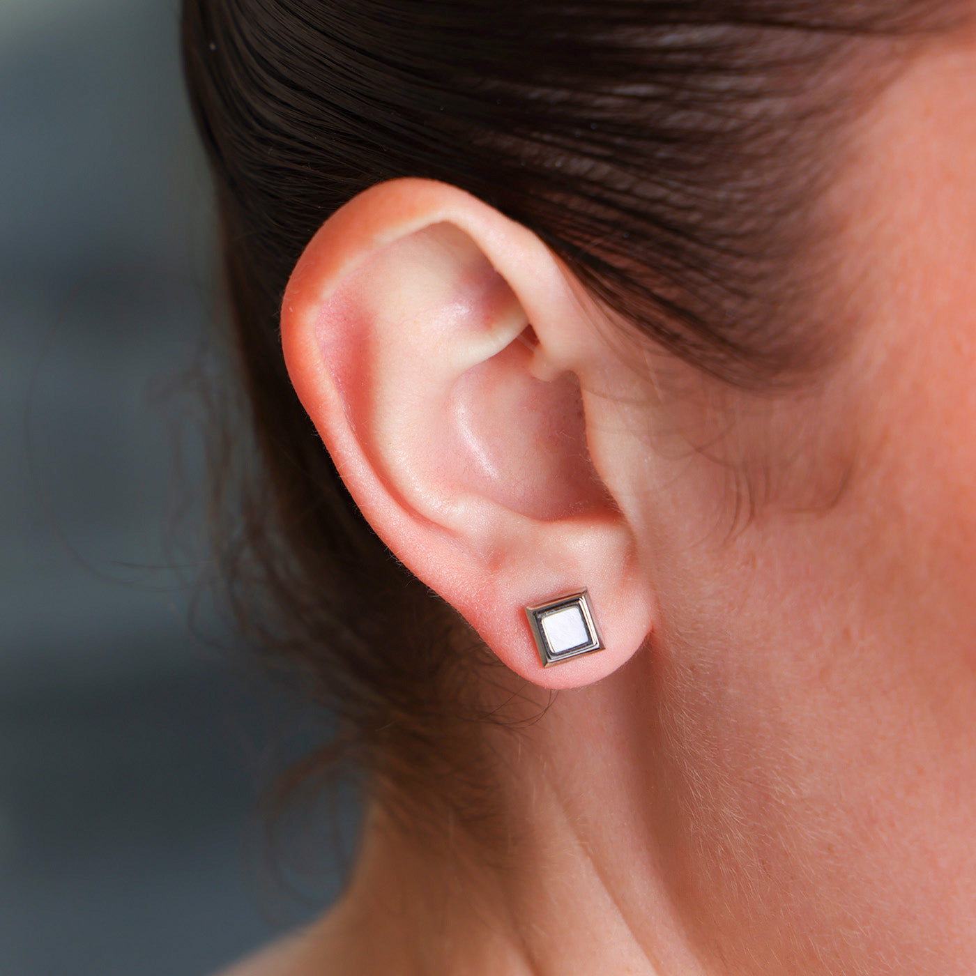 Boucles d'oreilles Tania (Acier)