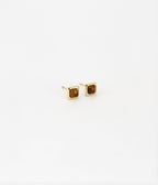 Boucles d'oreilles Ruy (Acier doré)
