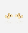 Boucles d'oreilles Cosima (Acier doré)