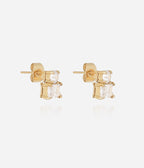 Boucles d'oreilles Enea (Acier doré)