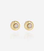 Boucles d'oreilles Galdo (Acier doré)