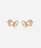 Boucles d'oreilles Galatina (Acier doré)