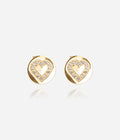 Boucles d'oreilles Catane (Acier doré)