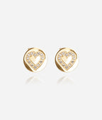 Boucles d'oreilles Catane (Acier doré)