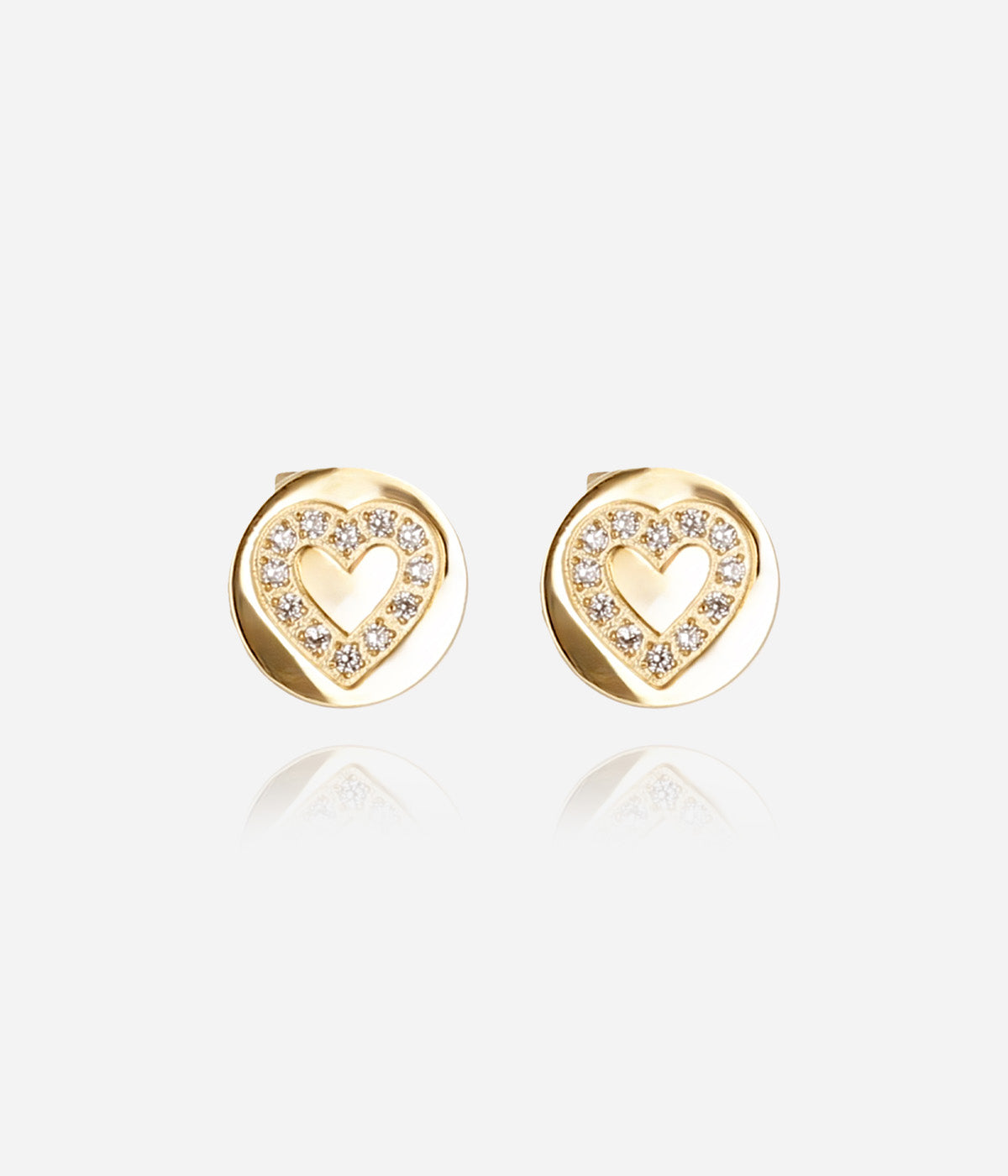 Boucles d'oreilles Catane (Acier doré)