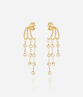 Boucles d'oreilles Teresa (Acier doré)