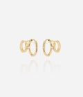 Boucles d'oreilles Blasa (Acier doré)