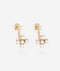 Boucles d'oreilles Pietro (Acier doré)