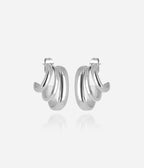 Boucles d'oreilles Tawny (Acier)