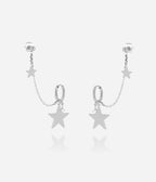Boucles d'oreilles Ophelia (Acier)