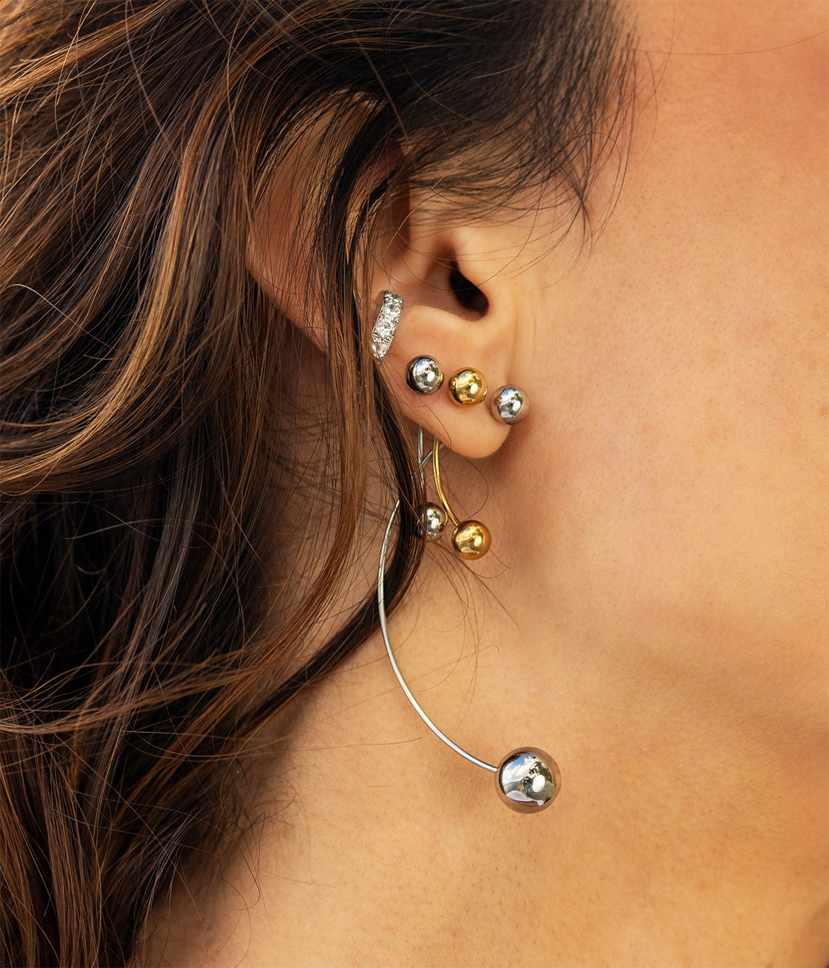 Piercings Sarpan (Acier doré)