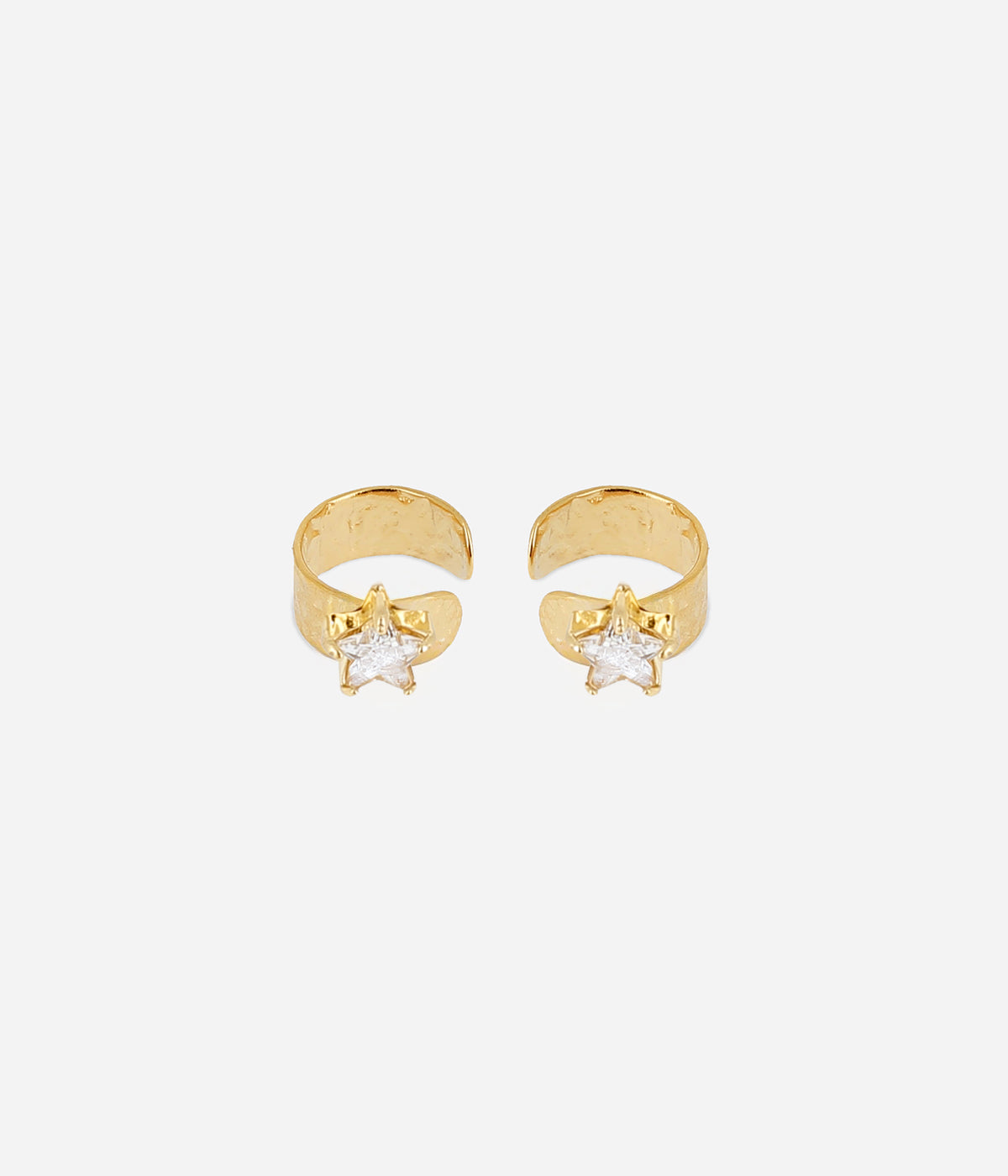 Earcuff Deah (Acier doré)