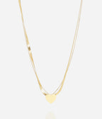 Collier Juza (Acier doré)