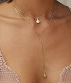 Collier Djima (Acier doré)