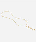 Sautoir Calysta (Acier doré)