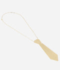 Collier Tie (Acier doré)