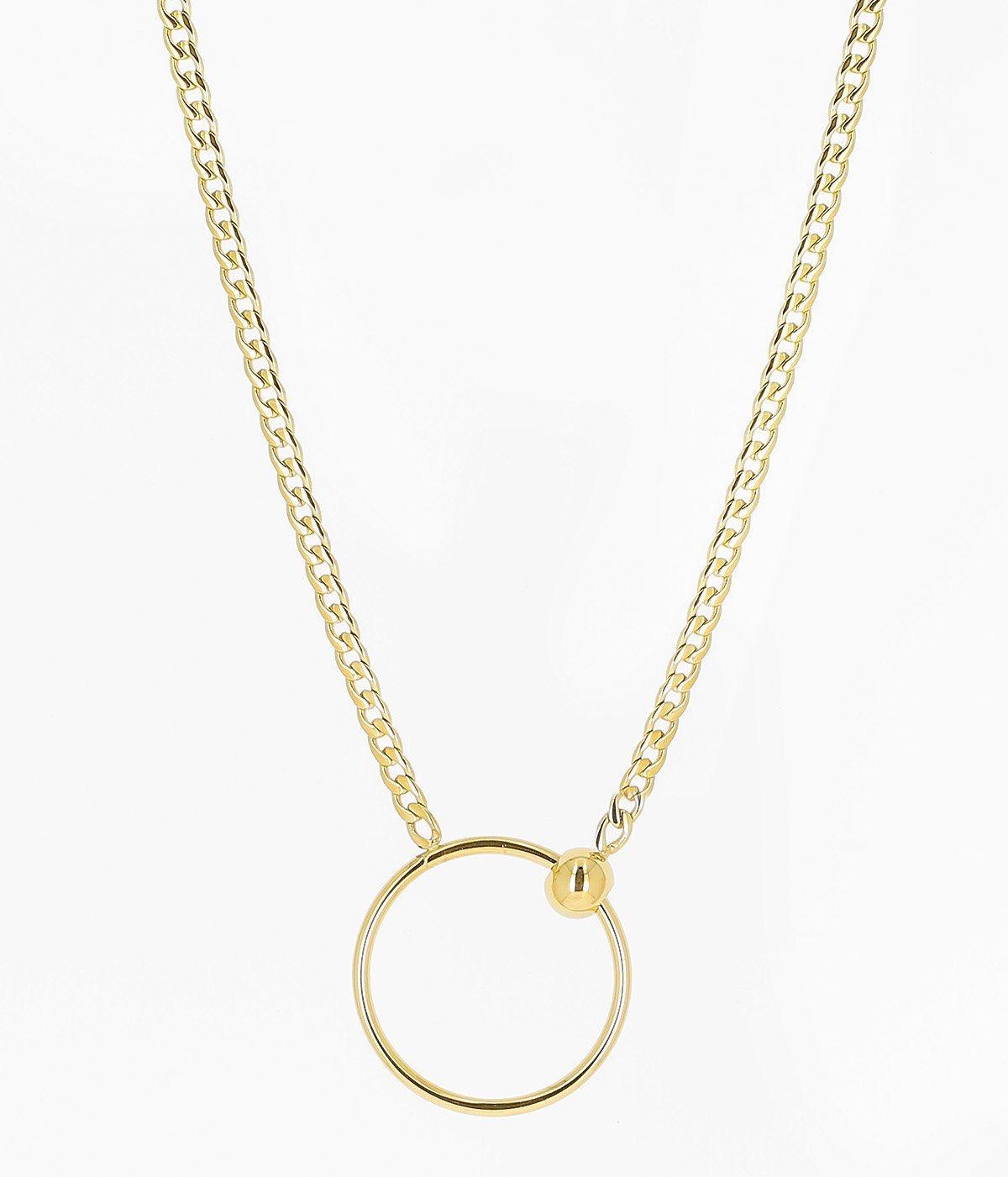 Collier Shy (Acier doré)
