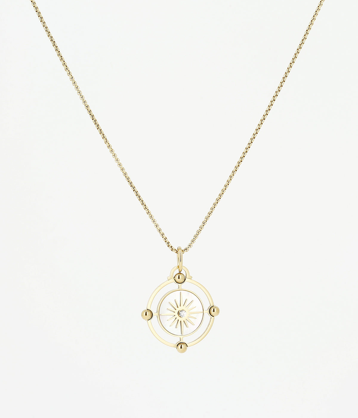 Collier Vincita (Acier doré)