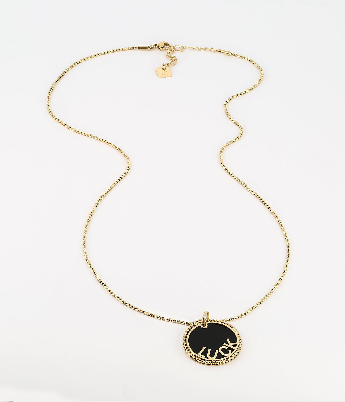 Collier Fortune (Acier doré)