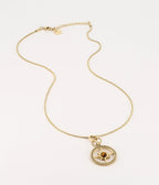 Collier Compass (Acier doré)