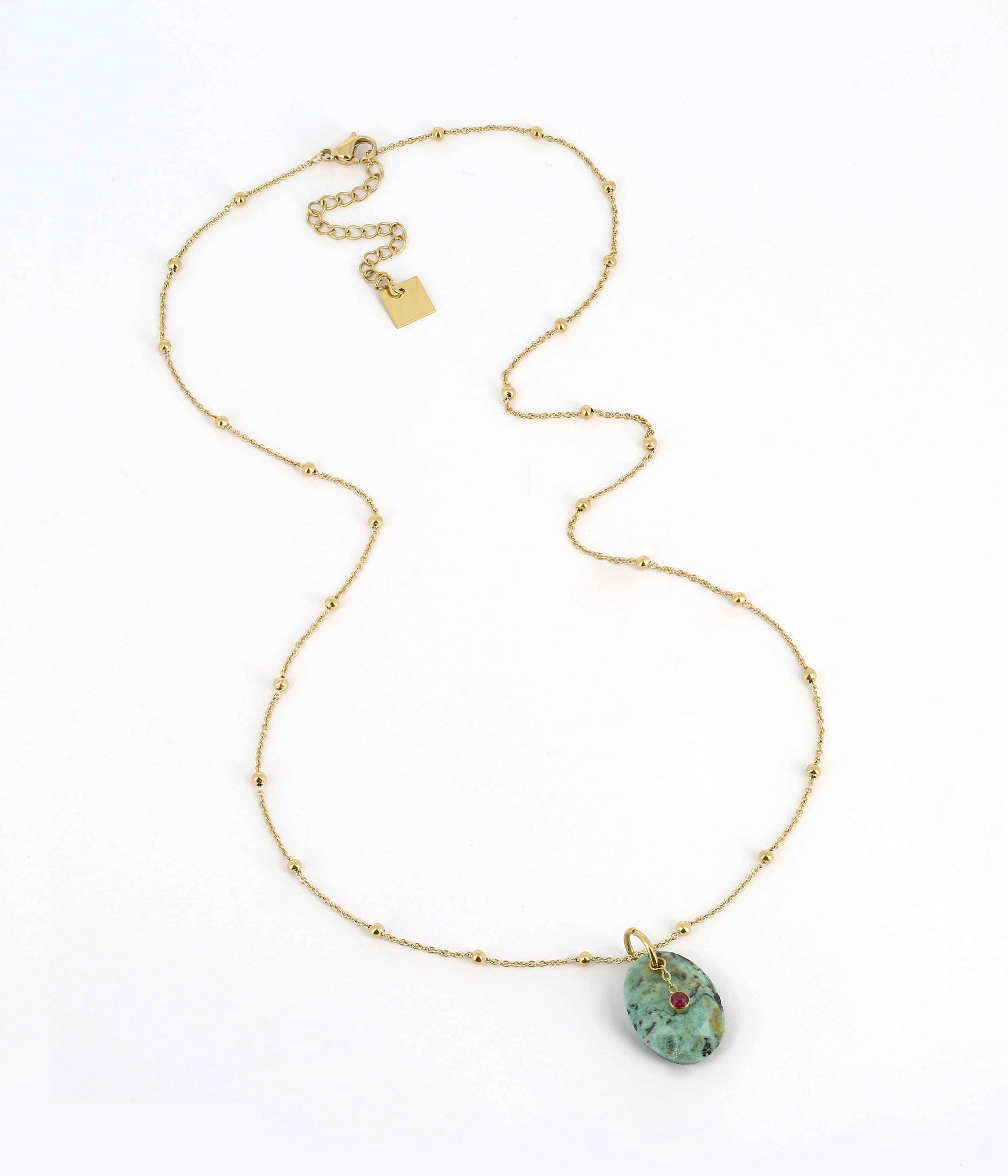 Collier Trisha (Acier doré)