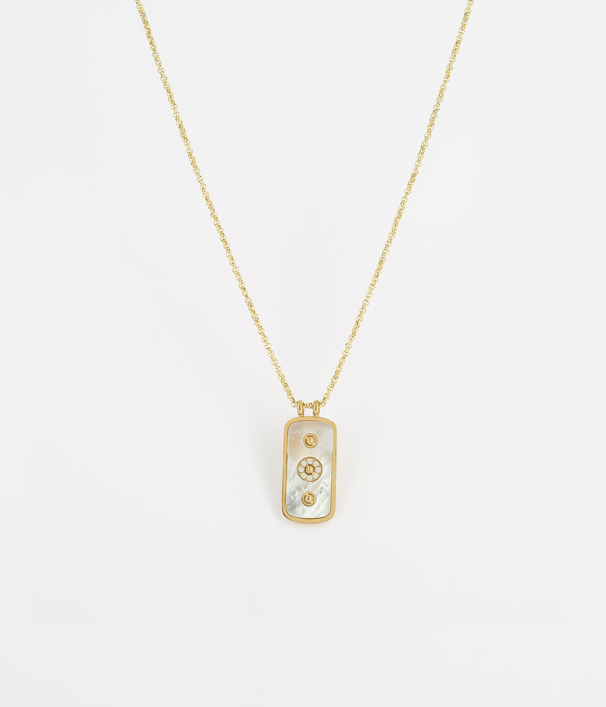 Collier Jocelyne (Acier doré)