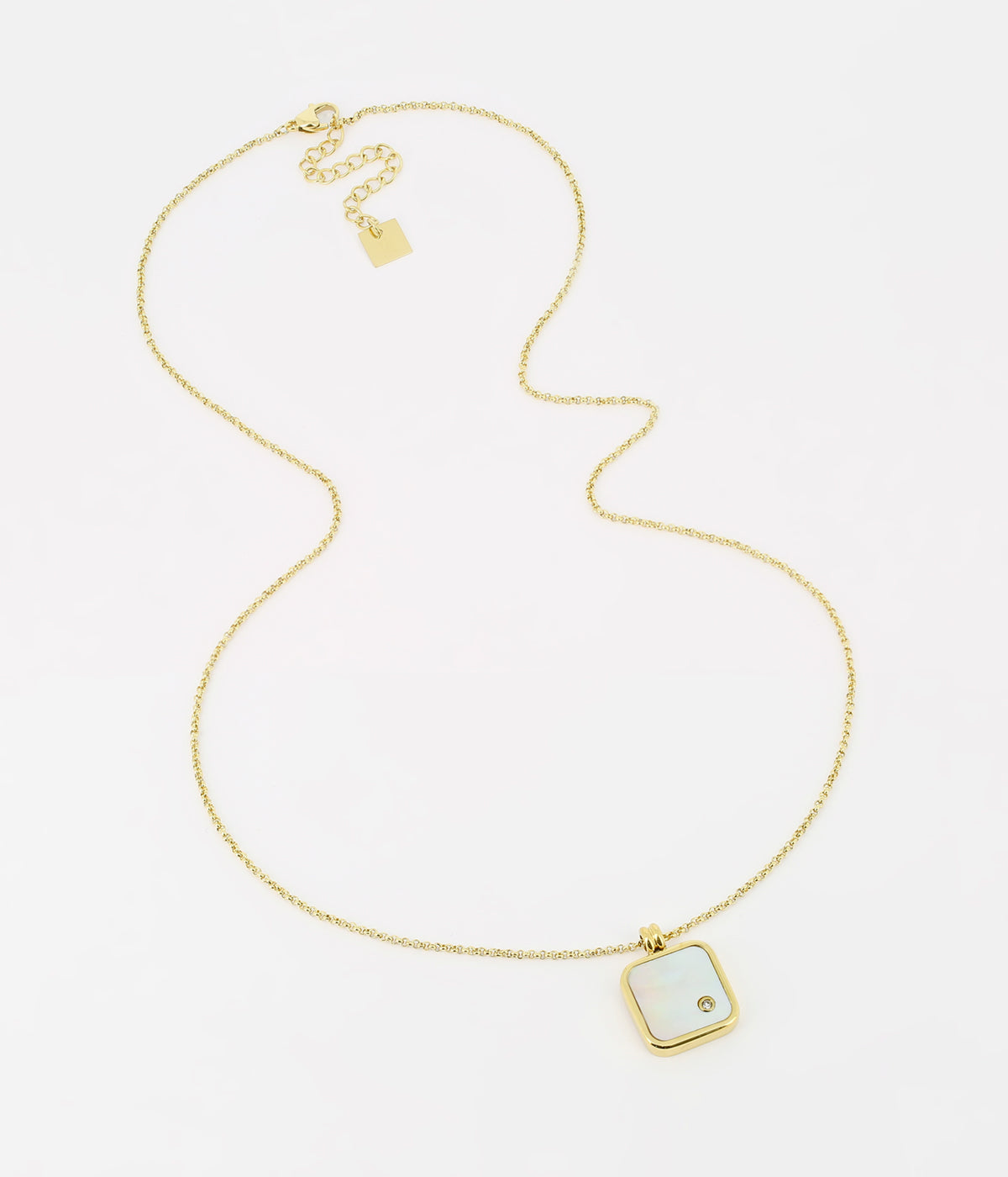 Collier Ava (Acier doré)