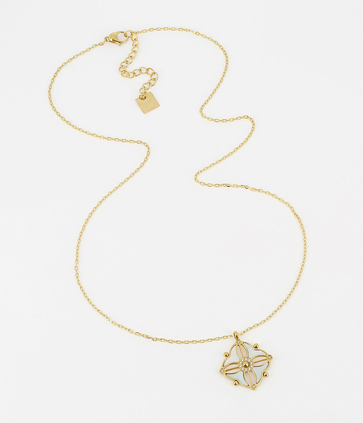 Collier Zitah (Acier doré)