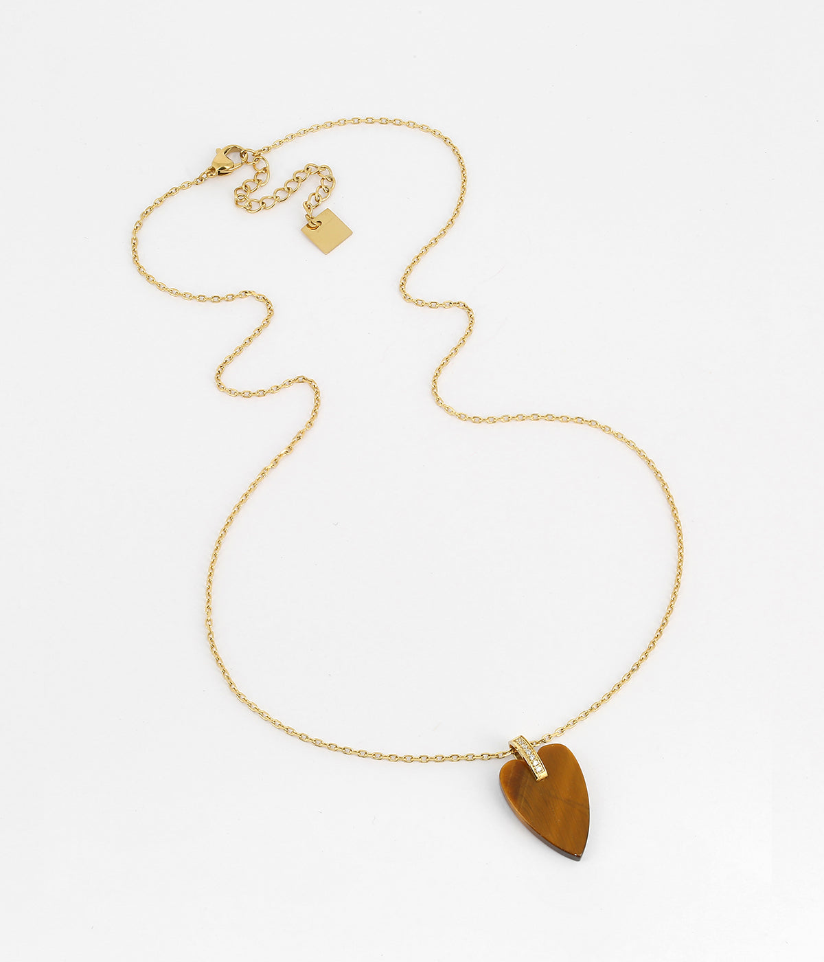 Collier Calliope (Acier doré)