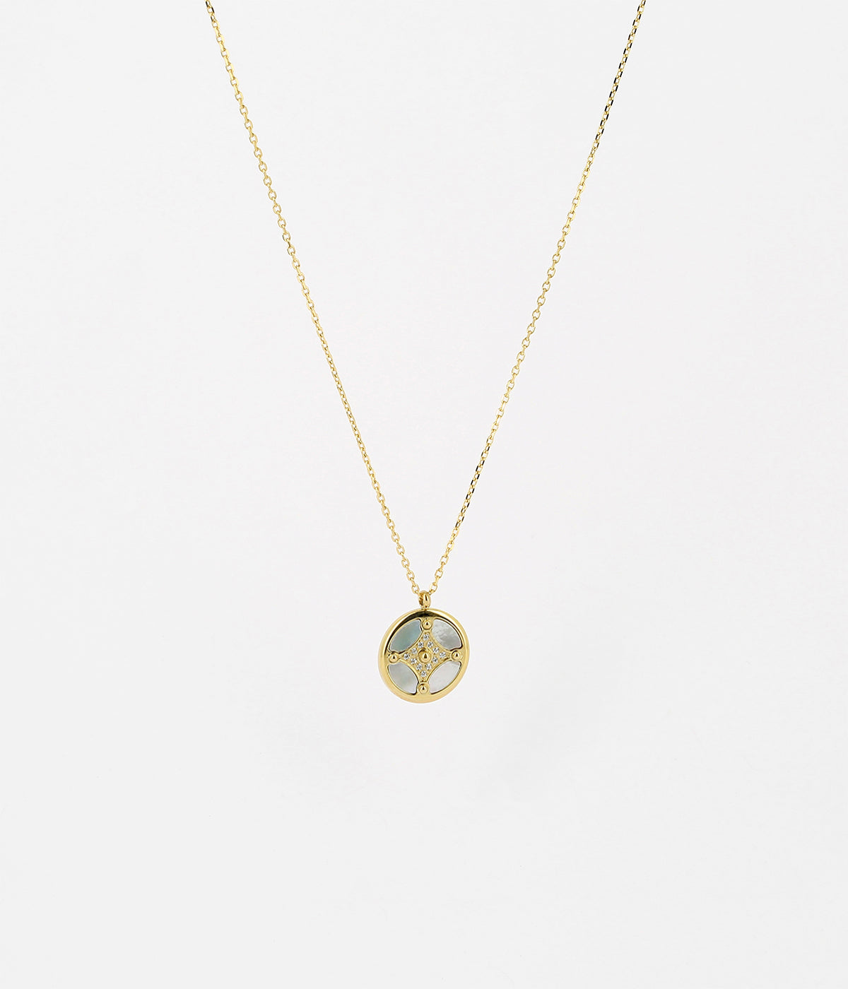 Collier Suzin (Acier doré)
