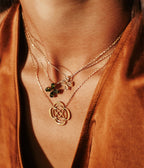 Collier Estial (Acier doré)