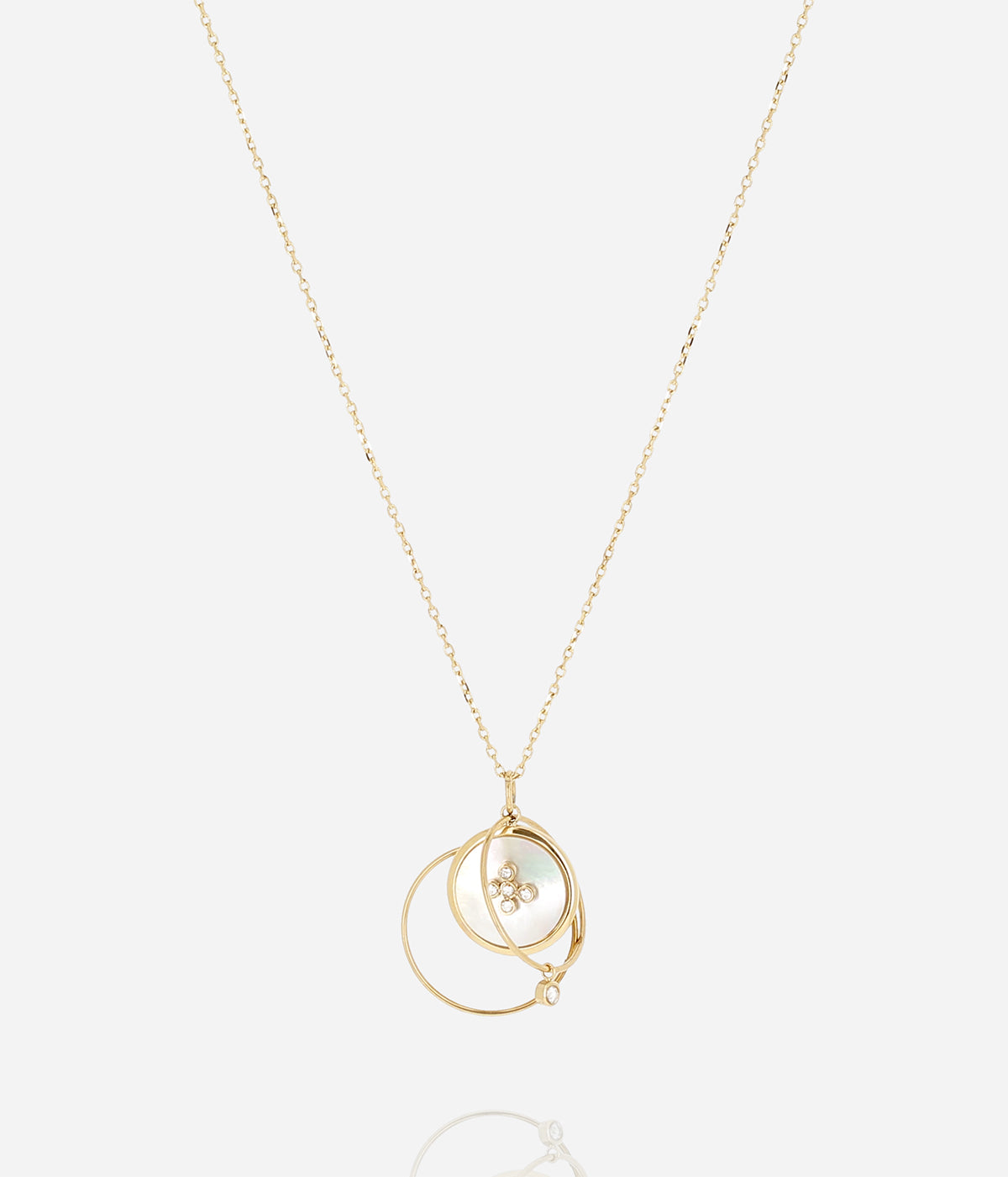 Collier Selis (Acier doré)