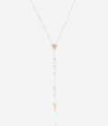 Collier Aéris (Acier doré)