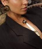 Collier Carter (Acier doré)