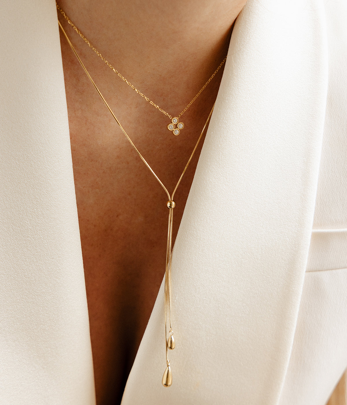 Collier Capojale (Acier doré)