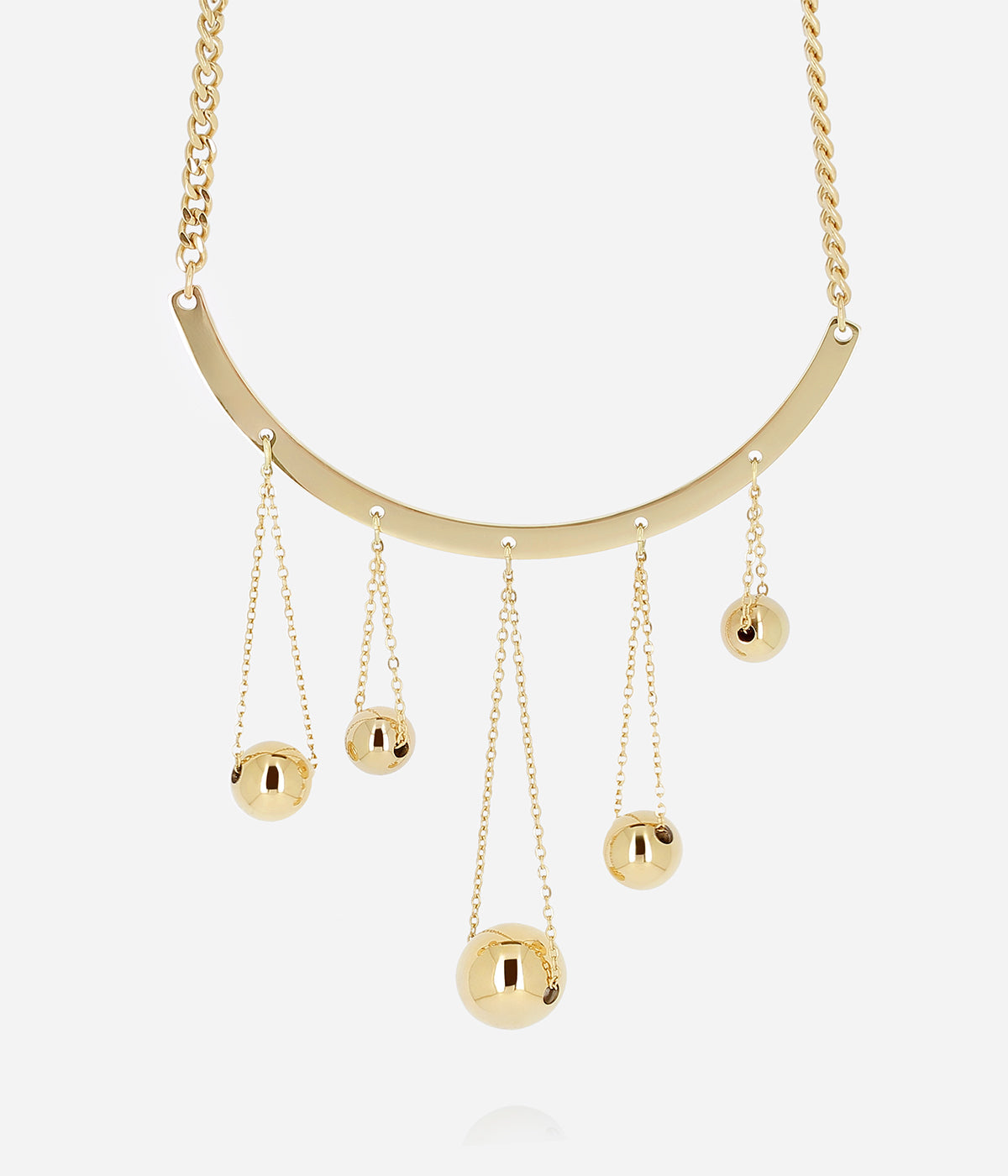 Collier Aversa (Acier doré)