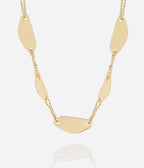 Collier Agnone (Acier doré)