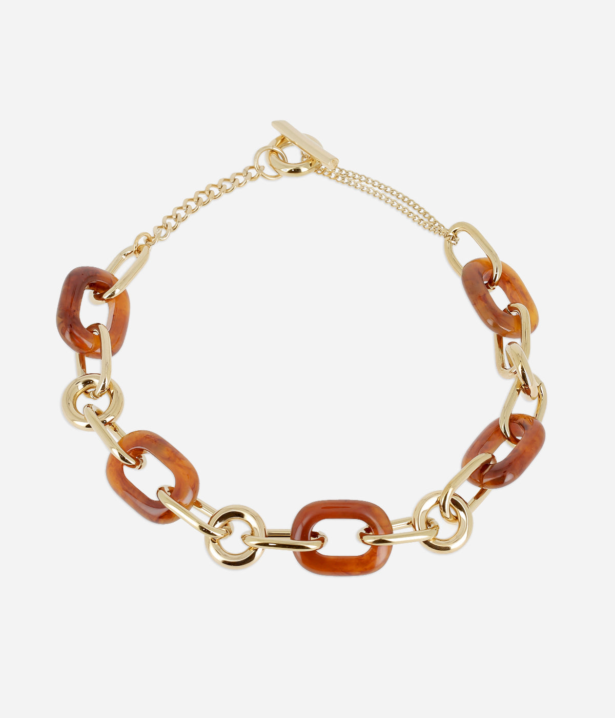 Collier Cascia (Acier doré)