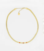 Collier Efia (Acier doré)